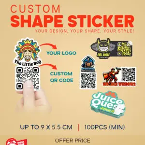Custom Shape Sticker
