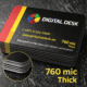 rounded corner spot UV velvet lamination business cards 760 mic thick premium printing Dubai UAE