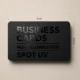 Business Cards with Matt Lamination and Spot UV Finish Dubai UAE