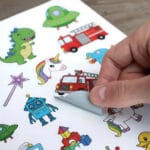die cut PVC sticker printing UAE