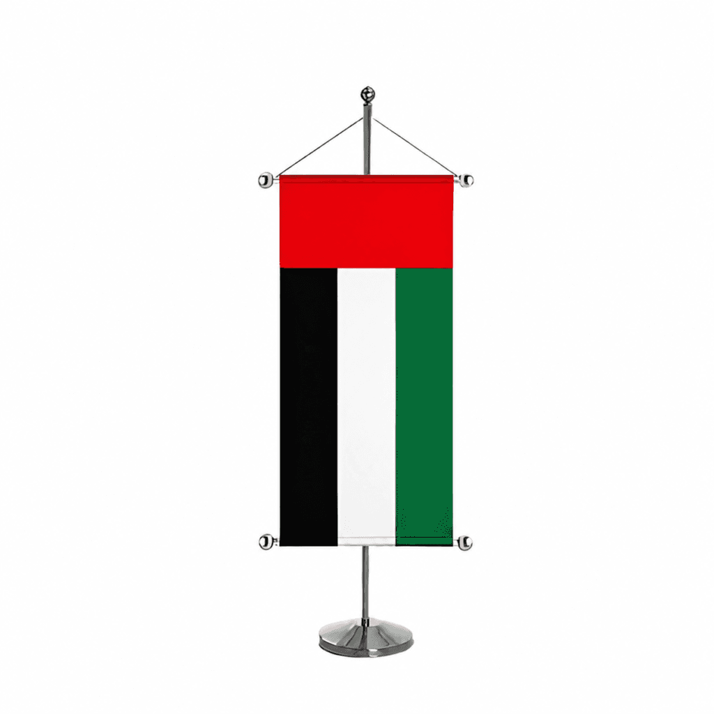 conference hanging flags UAE