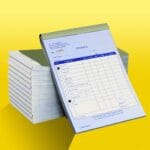 NCR bill book printing Dubai duplicate triplicate invoice books UAE