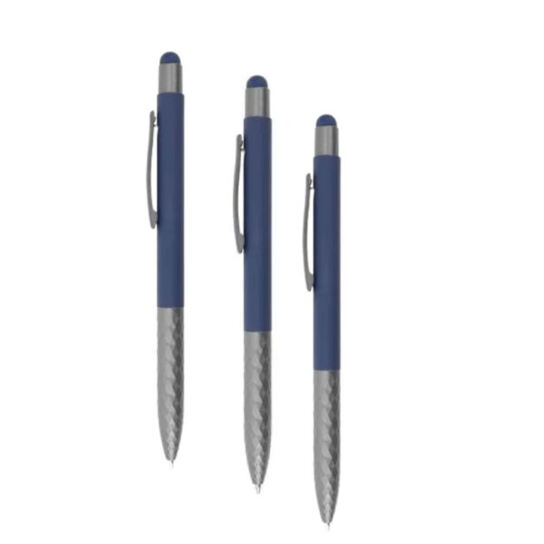 Stylus Metal Pens with Textured Grip
