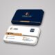 rounded corner spot UV velvet lamination business cards 760 mic thick premium printing Dubai UAE