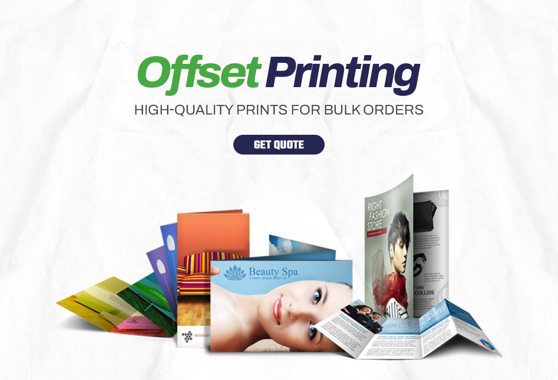 Offset printing Dubai UAE bulk printing brochures catalogs magazines high quality printing Digital Desk
