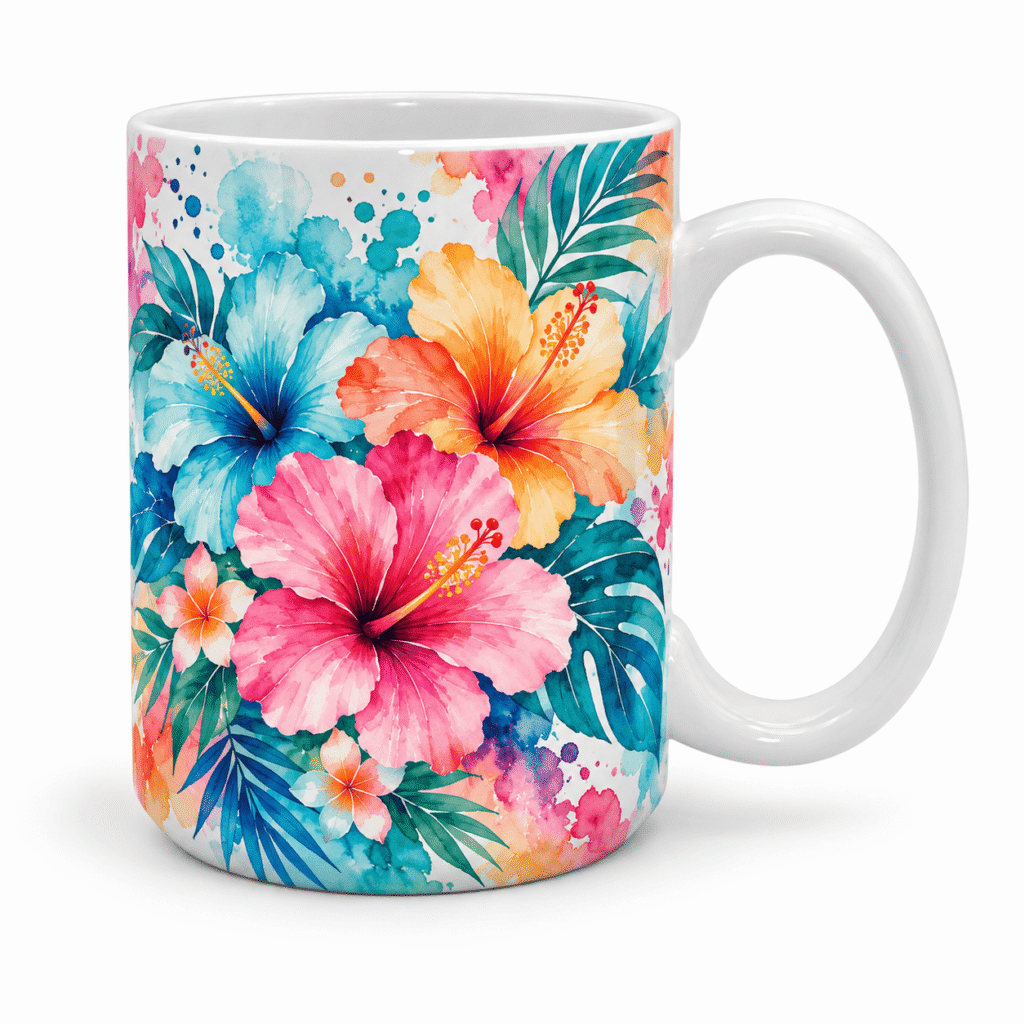 Custom Sublimation White Ceramic Mug 440ml Printing Dubai
